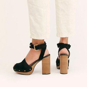 Free People Justine Platform Shoes heels clogs